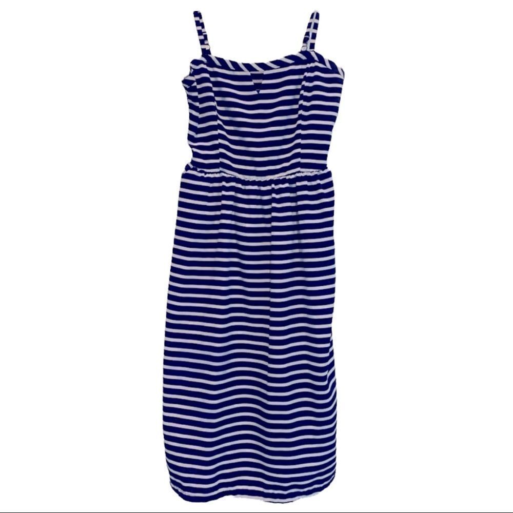 NWOT! Old Navy Blue & White Stipe Mini Dress Women’s Size 0